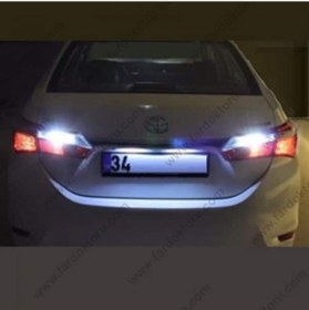 Resim Fardoktoru Toyota Corolla Uyumlu Beyaz Led Geri Vites Ampulü W16W N11.4476 