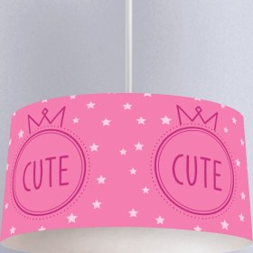 Resim instababyrooms Çocuk Odası Dijital Baskılı Dekoratif Sarkıt Avize Model 233 