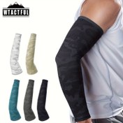 Resim 1 Çift WTACTFUL Serinletici Kol Kolluğu - Açık Hava Sporları, Bisiklet, Koşu, Yürüyüş, Golf, Yaz Aktiviteleri için Nefes Alabilen, Nem Emici, Rahat 