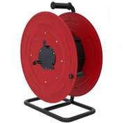 Resim Bemis Metal Kırmızı Kablo Makarası (Kulaklı Kapaklı) 