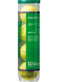 Resim Wilson Tenis Topu Starter Green 4lü Çocuk (Wrt137400) 