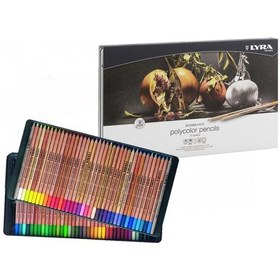 Resim Lyra Rembrandt Polycolor Kuru Boya Seti 72 Renk 
