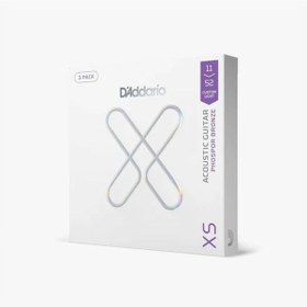 Resim Daddario Xsapb1152-3p Akustik Gitar Tel Seti, 3 Lü Paket, Pb Cust Lt 