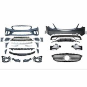 Resim Mercedes W205 C Serisi Uyumlu Makyajlı Amg Oem Tampon Seti ( Oem Amg Dönüşüm ) 