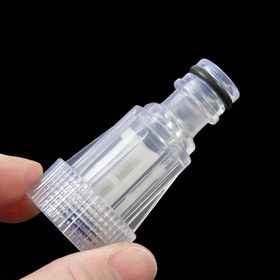 Resim 2 Adet Yüksek Basınçlı Plastik Filtreli Yıkama Makinesi Filtresi - Şeffaf Su Filtreleme Memesi ve Hortum Aksesuarları, Dayanıklı ve Kullanımı Kolay Tasarım, Basınçlı Yıkama Makineleri İçin 