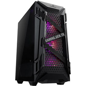 Resim ASUS TUF GAMING GT301 GamingGenTR Edition RGB Temperli Cam USB 3.1 Mid Tower Kasa 