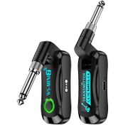 Resim WS-MINI2 2.4G Kablosuz Gitar Sistemi Manyetik Şarj Kabı ile - 60 Saat Uzun Pil Ömrü, LED Batarya Durumu Ekranı, 4-Kanal Desteği, 3.5mm & 6.35mm Audio Bağlantıları ile Elektro Gitara/Basitarla/Davul Setleri/Synth'lar için, Sahne Performansı,Stüdyo Kaydı,Taşınabilir Ses,Kompakt Tasarım,Dayanıklı Plastik,Kararlı Bağlantı,Davulcular,Synth Kullanıcıları 