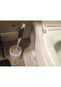 Resim Opencart Klozet Fırçalığı Küçük Ayak İzi Temel Sadece Plastik Aparattır 