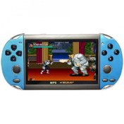 Resim Cafele Retro X1 PSP Model 4.3 TV Out Taşınabilir Oyun Konsolu-Mavi 