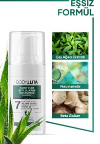 Resim bodylita Foamyfoot Ayak Kokusu Giderici Çay Ağacı Ve 7 Aktif Içerikli ayak köpük şampuanı 