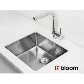 Resim Bloom Luca 1 Gözlü Paslanmaz Çelik Eviye 40 x 40 CM 