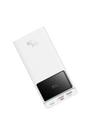 Resim Baseus Star-Lord Overseas Edition – 10.000 mAh 22.5W Dijital Ekranlı Powerbank – Beyaz 