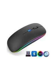 Resim Zr215 Cba100 Rgb Siyah Şarjlı Mouse 
