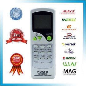 Resim Carrier Universal Klima Kumandası K-Cr1519 