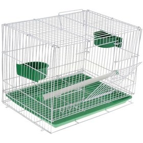 Resim Suntek Büyük Metal Kuş Kafesi Budgie Papağan Kanarya 