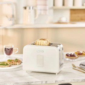 Resim Karaca Multicrust Retro Ekmek Kızartma Makinesi Cream 