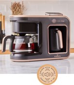 Resim Karaca KONUŞAN Közde ve Sütlü Türk Kahvesi, Sütlü İçecek Hazırlama, Filtre Kahve ve Çay Demleme Makinesi 