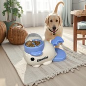 Resim Balık Şeklinde Etkileşimli Köpek Mama Dağıtıcı - Küçük & Orta Boy Köpekler için Manuel Elektriksiz Ödül Verme İstasyonu, Dayanıklı Plastik Besleme Zengini Aktivite ile Akıllı Uyarımı ve Sağlıklı Yemeği Artırma, Köpek Ödülü Dağıtıcı, Oyun Sever Aksesuar, Petsafe Malzeme, Pet Eğitim Aracı 
