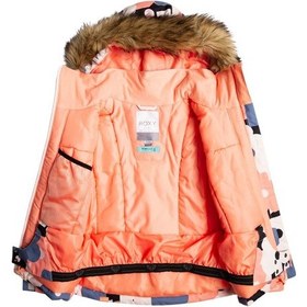 Resim Roxy Roxy Pie Girl Jk Çocuk Snowboard Ceketi Pembe 