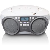 Resim Lenco Scd-301 Gy - Taşınabilir Fm Radyo/cd/mp3 Ve Usb Oynatıcı Müzik Seti - Gri 