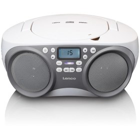 Resim Lenco Scd-301 Gy - Taşınabilir Fm Radyo/cd/mp3 Ve Usb Oynatıcı Müzik Seti - Gri 