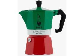 Resim Feyza Design Küçük ve Şık Moka Espresso Makinesi, Ocak Üstü Kullanıma Uygun 