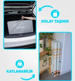 Resim Serin Mat Katlanabilir Oyun Matı- Orman Şenliği - Standart / Standart 