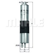 Resim KNECHT KL149 BENZİN FİLTRESİ BMW 3 02-05 316I 318I 320I 325I 330I 
