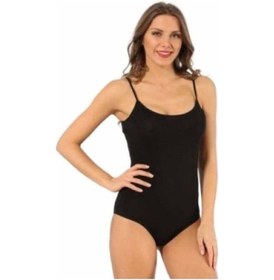 Resim Kota Kadın Ip Askılı Çıtçıtlı Body 2 Adet-6001 