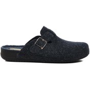 Resim KOCAMANLAR Bento K-12113 Ev Terliği Ortapedik Erkek Terlik LACİVERT 