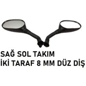 Resim Honda Activa 125 S - Spacy 110-spontini 110 Uyumlu Ayna Takım 8 M 