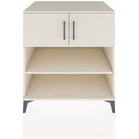 Resim Kronos Şifonyer 3 Raflı 2 Kapaklı 88x59x96 Aytaşı-aytaşı Aytası 