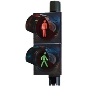 Resim Hayat Trafik Power Ledli Yaya Sinyal Verici, Trafik Lambası 200 mm 