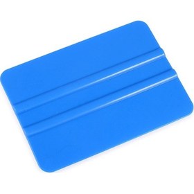 Resim Dikdörtgen Keçesiz Ragle Folyo Cam Filmi Çekme Aparatı Mavi 