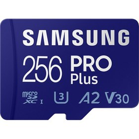 Resim Springsun Samsung Uyumlu Pro Plus 256gb Tf Kart U3 A2 V30 Yüksek Hızlı Micro Sd Kart Telefon Tablet İzleme Cihazı İçin 160mb/sn'ye Kadar 