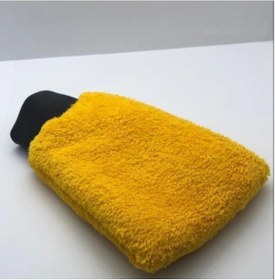 Resim Birben Oto Yıkama Eldiveni Mikrofiber Araç Pasta Cila Eldiven 