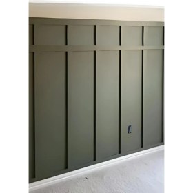 Resim Diecor Iskandınav Tarzı Dekoratif Boyanabilir Hazır Kesim Duvar Çıtası 