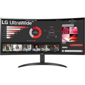 Resim Lg Ultrawide 34" 5 Ms Wqhd Curved 100 Hz Monitör+ Dısplay Port Kablo Hediye 