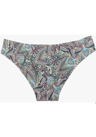 Resim Deep Beach Şal Desenli Renkli Astarlı Bikini Altı Db200507ba 001 