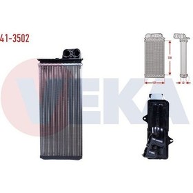 Resim Veka-41-3502 - Kalorıfer Radyatoru Mekanık Renault Master Iı F 