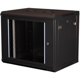 Resim Lande - 9u 19" Duvar Tipi Rack Kabinet Genişlik: 600 Mm Derinlik: 450 Mm Siyah 