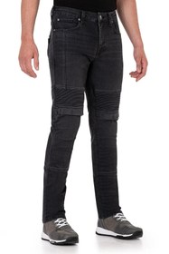 Resim The Biker Jeans Iron Shield Flexi Korumalı Motosiklet Kot Pantolonu Erkek 