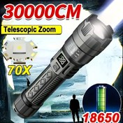 Resim El feneri, 800mAh Şarj Edilebilir Lityum Pil, USB Şarjı, Ayarlanabilir Odaklama, Hafif, Su Geçirmez Değil, Kampçılık, Balıkçılık ve Acil Durumlar için Uygun 