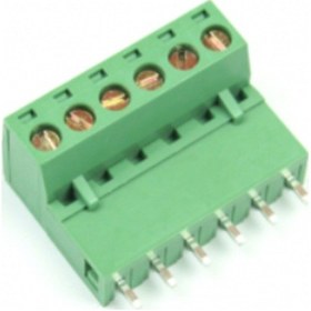 Resim 6Lı 5.08Mm 180 Derece Klemens Takım 