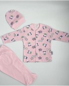 Resim Sebi Bebe Ayılı Kız Desenli Pijama Takımı TYC00660192737 