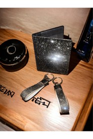 Resim Arabasına Aşıklar Kulübü FÜME TAŞLI RUHSAT KILIFI 