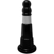 Resim Hayat Trafik Altıgen Delinatör - Esnek Antik Yol Dubası 60 cm Siyah 