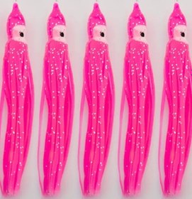 Resim Eagenset Silikon Ahtapot Yapay Yem Olta Yapım Malz. 9cm 5 Adet 