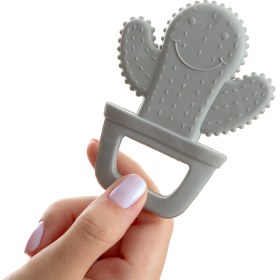 Resim Babyjem Yumuşak Diş Kaşıyıcı Kaktüs Gri 