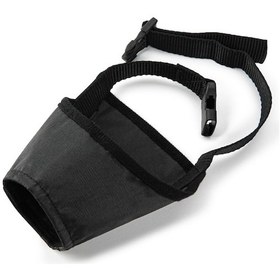 Resim Moveevo Köpek Ağızlığı - Isırma & Havlama Önleyici, Su Geçirmez, Nefes Alabilir, Ayarlanabilir. Tüm Boy Köpekler İçin Siyah Tasarım 